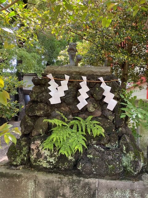 田無神社の黒龍