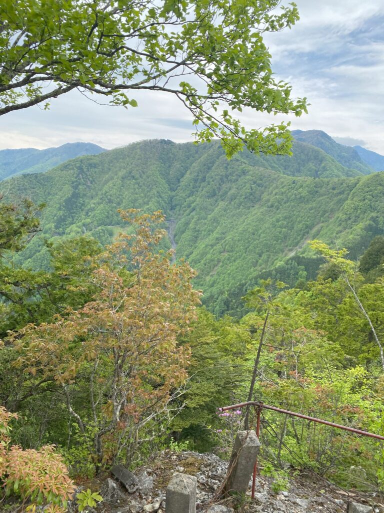 奥宮の見晴台からの景色
