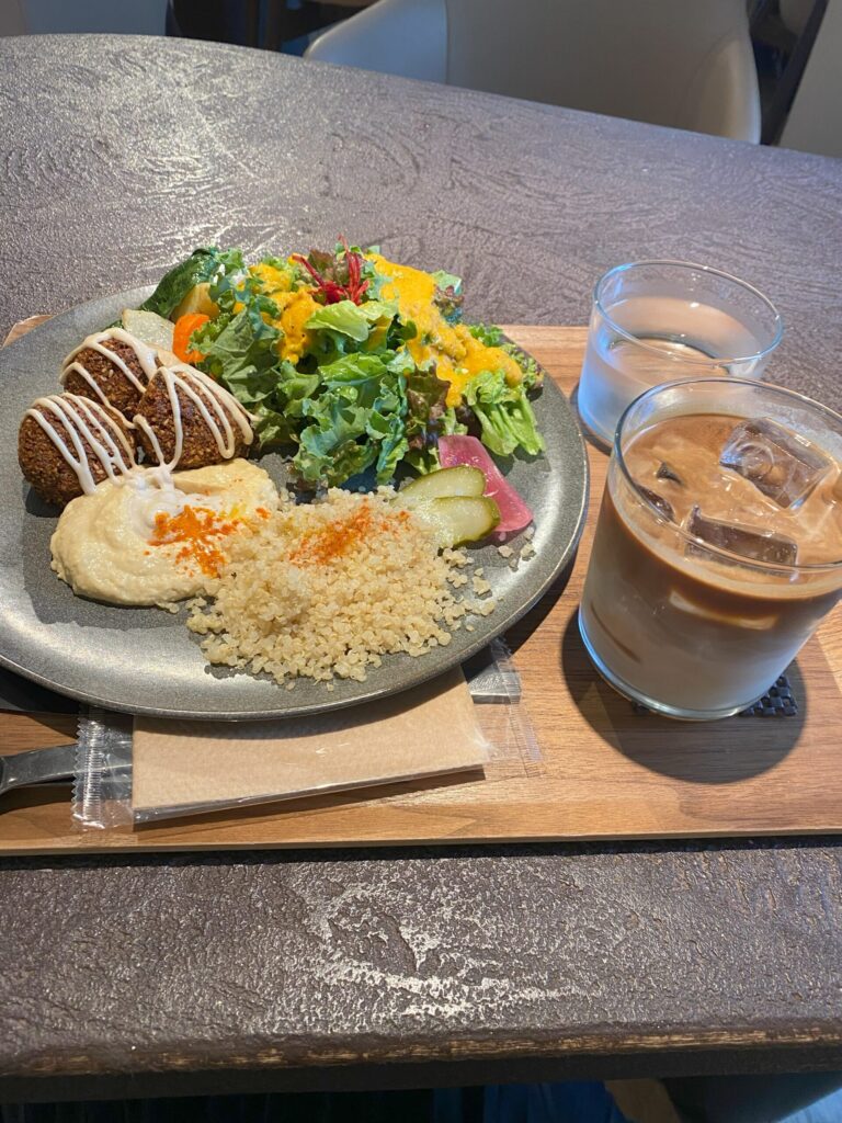 cafetarotのヴィーガンランチ