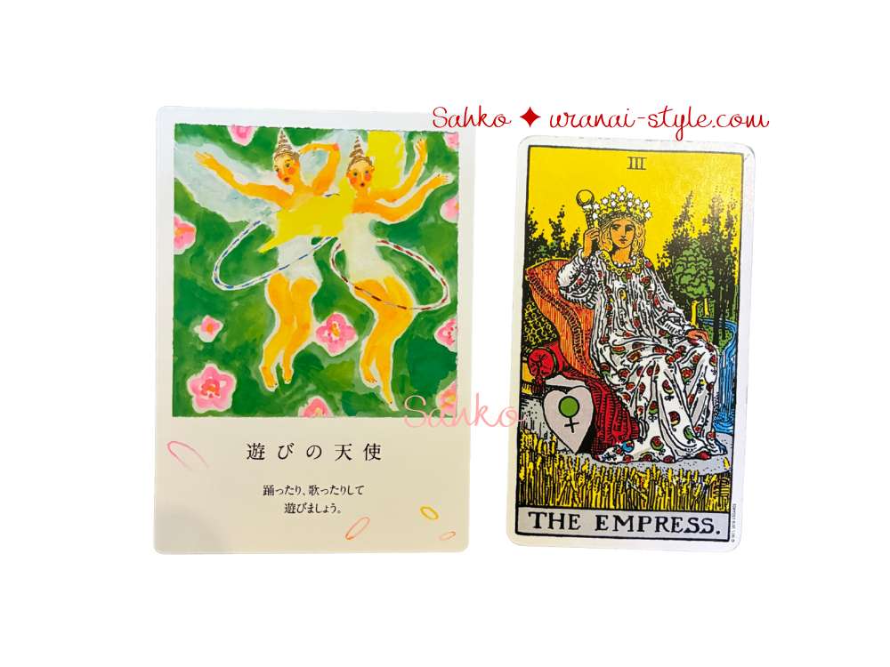 エンジェルカード大きさ比べ